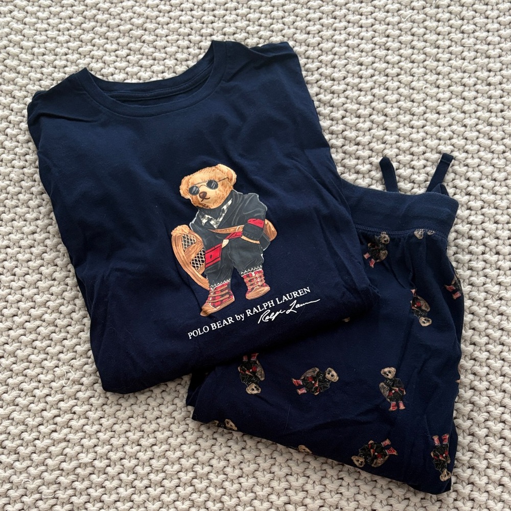 polo ralph lauren pajama set